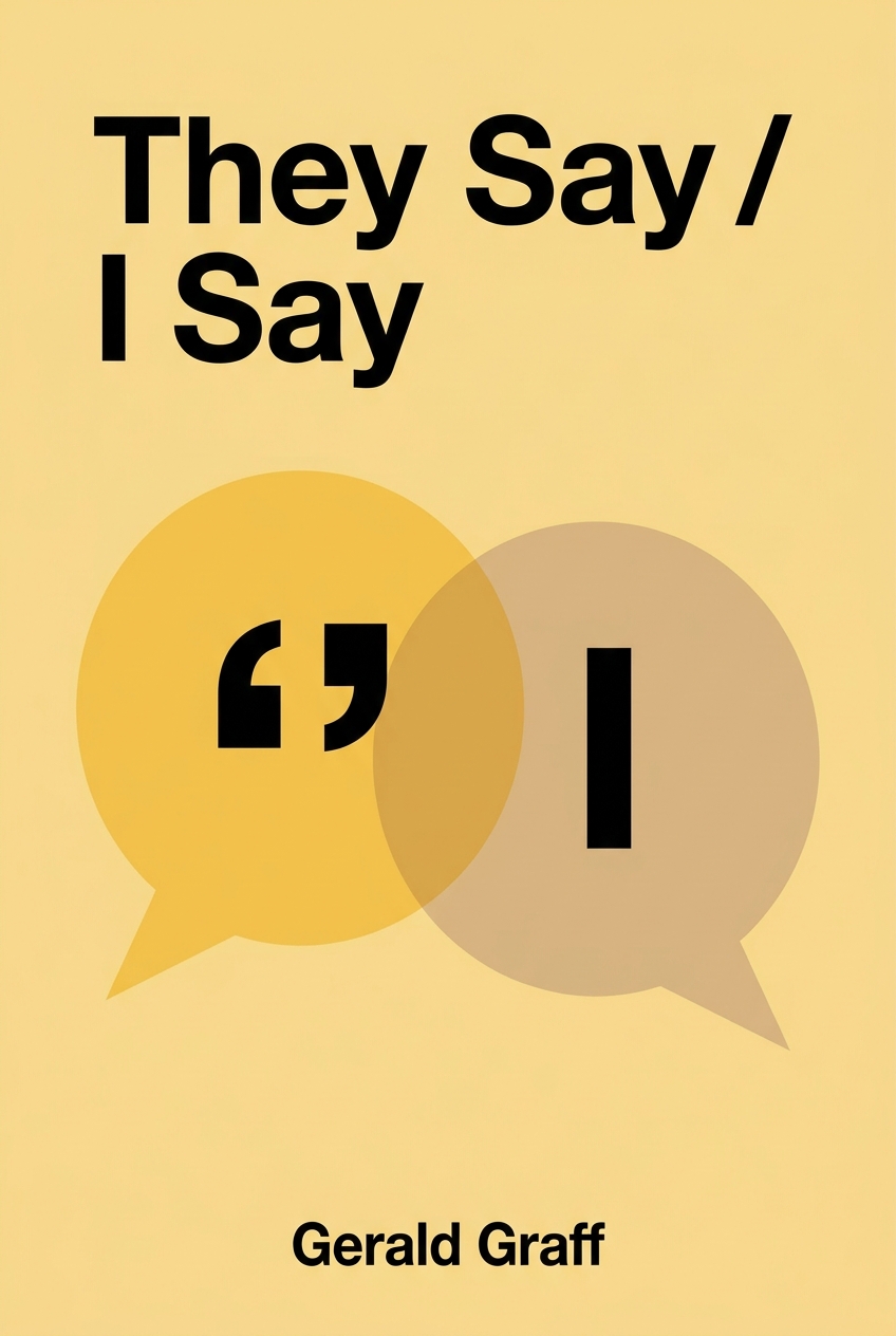 They Say / I Say cover