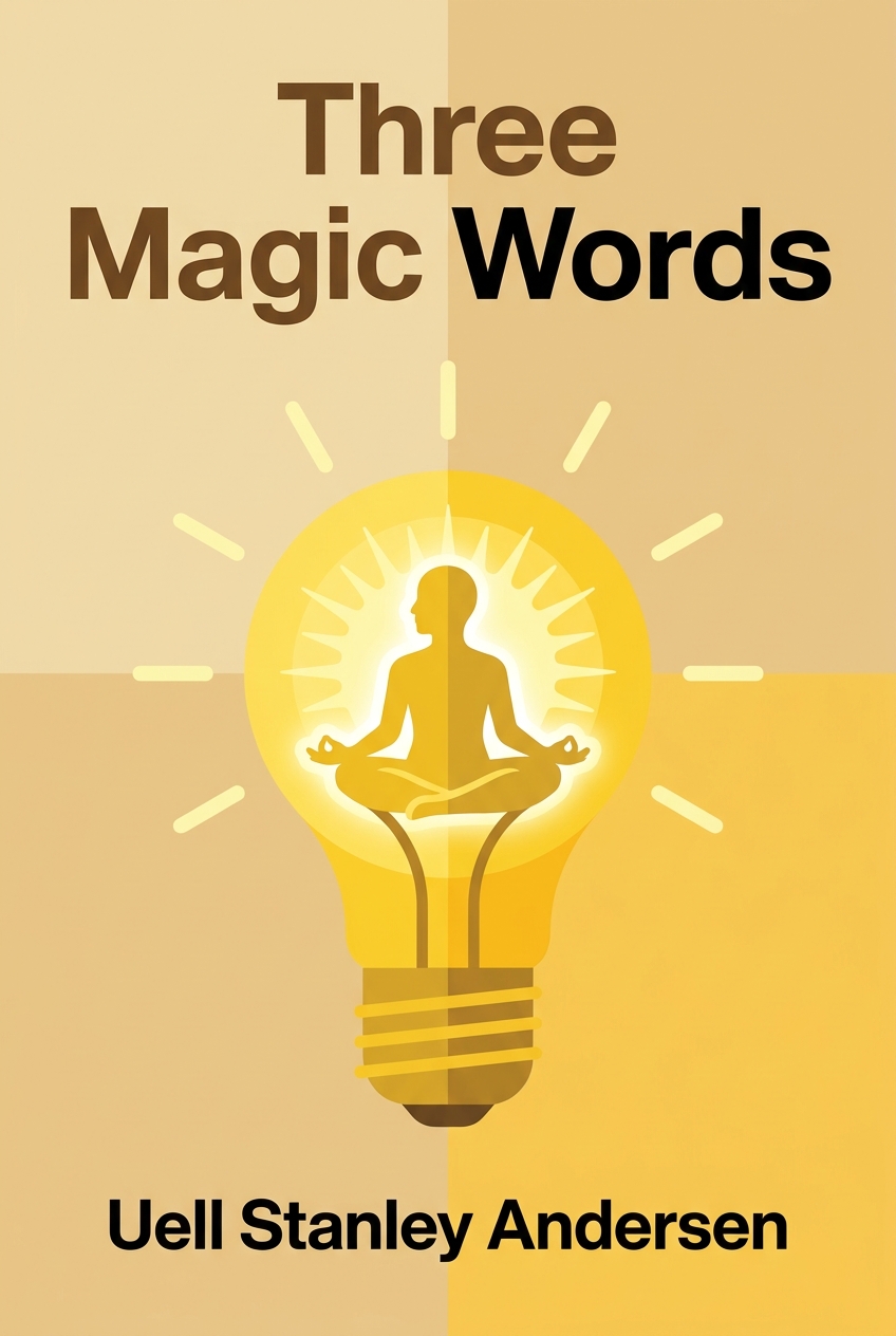 Three Magic Words book cover