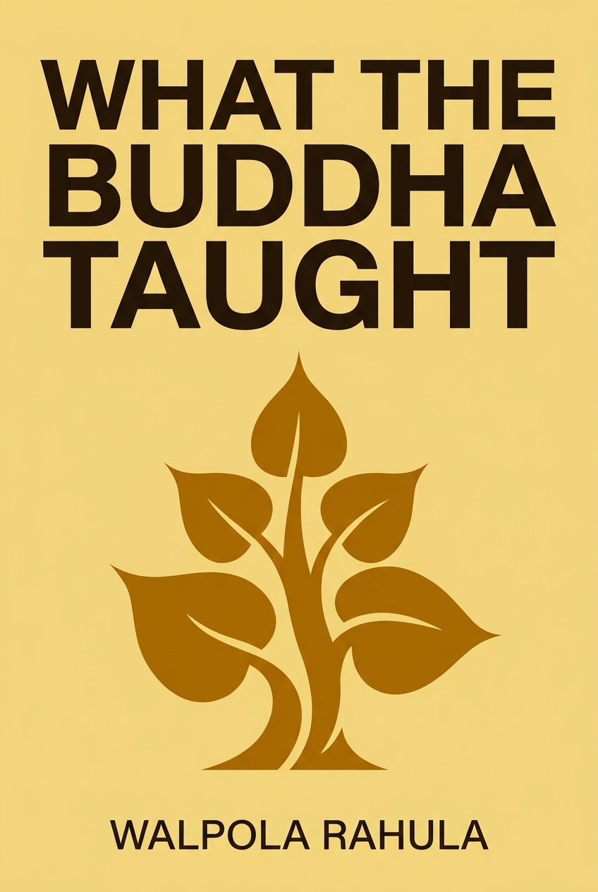 What the Buddha Taught cover