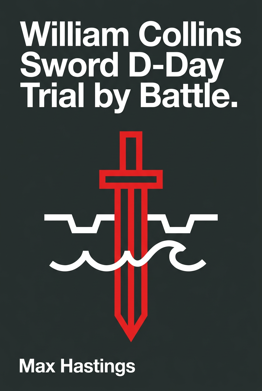 William Collins Sword D-Day Trial by Battle. cover