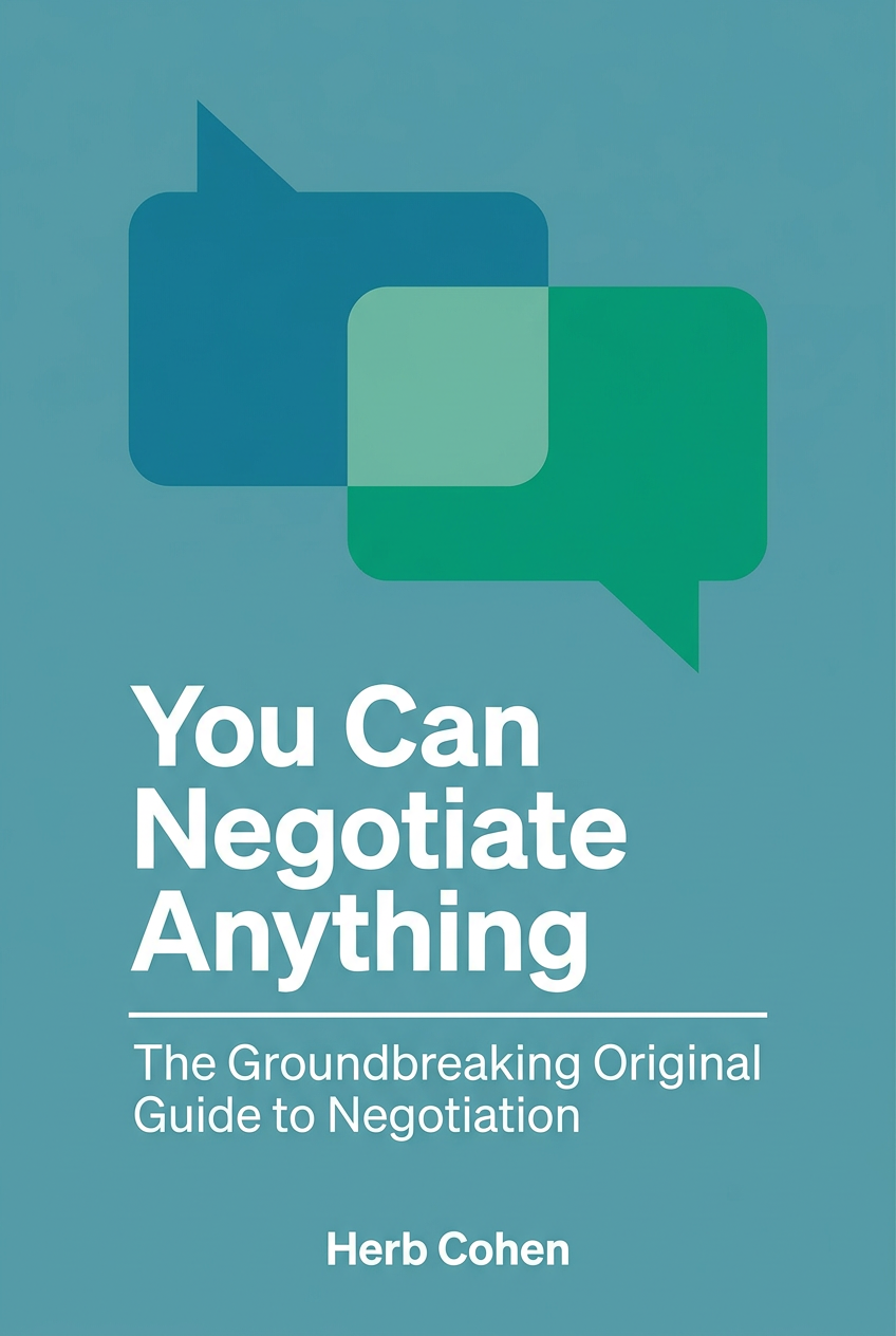 You Can Negotiate Anything book cover