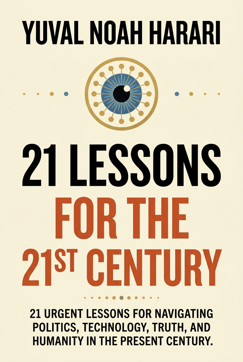 21 Lessons for the 21st Century cover