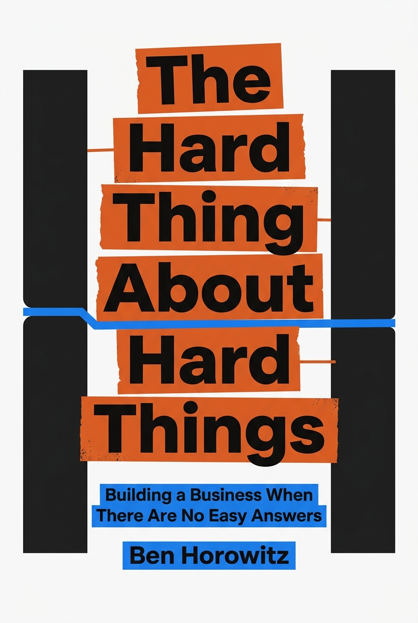 The Hard Thing About Hard Things cover