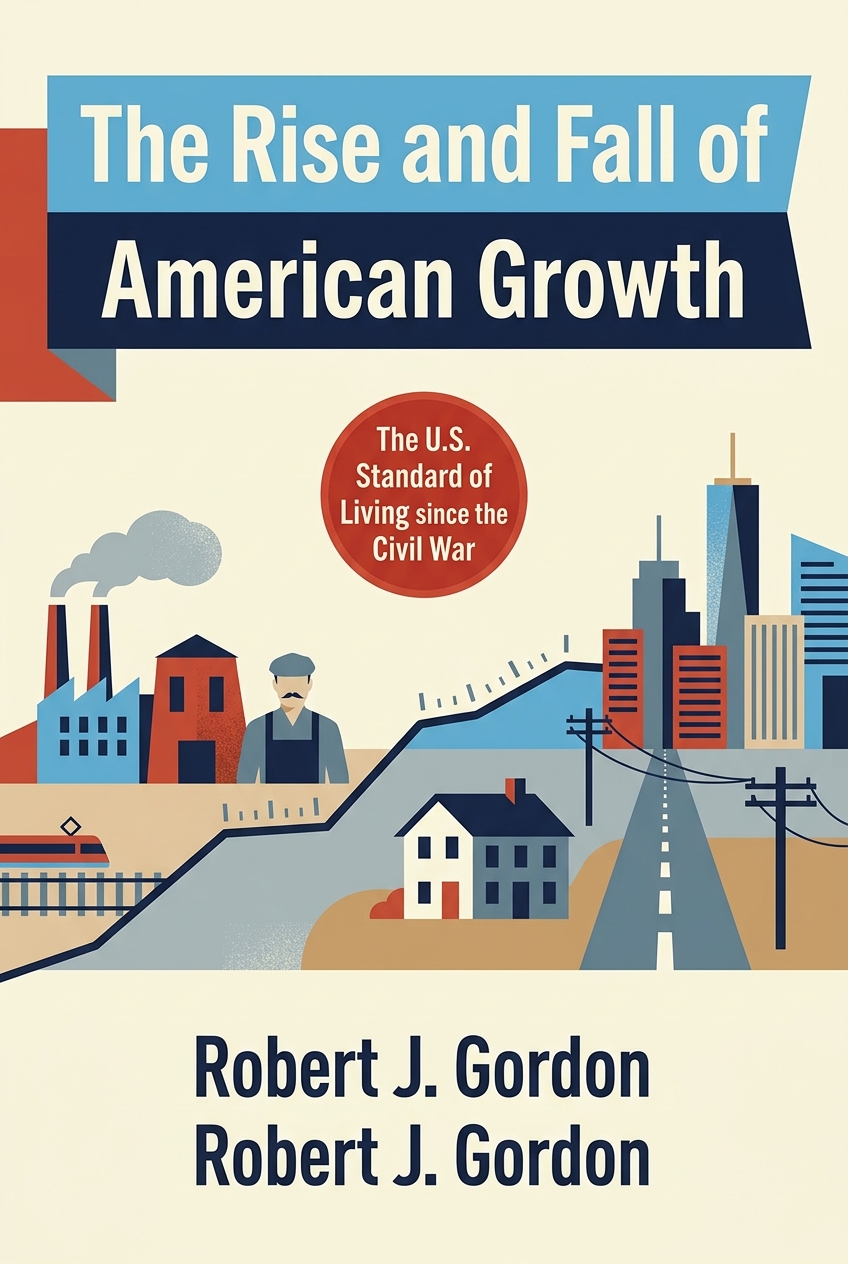 The Rise and Fall of American Growth cover